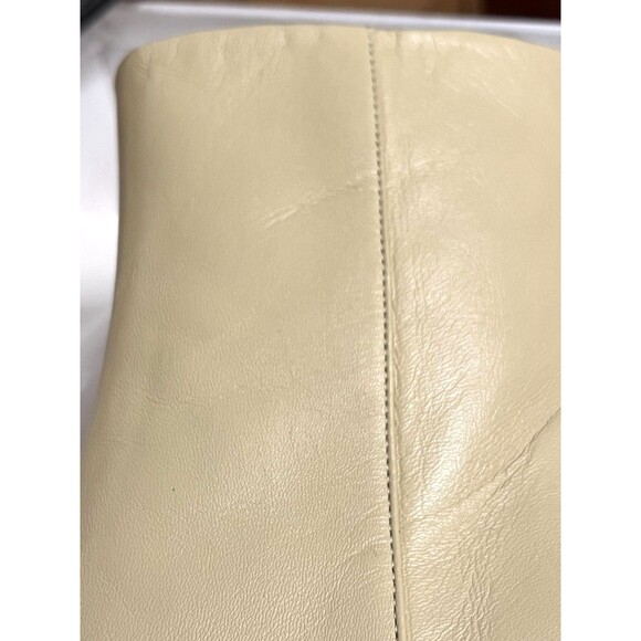 NIB Maryam Nassir Zadeh Venus Boots Leather Women's EU 36 Fawn Kick Heel ITALY - Picture 11 of 12
